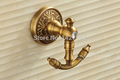 New Designed Antique Brass Europe Style Classic Wall Mounted Bathroom Towel Coat Hooks