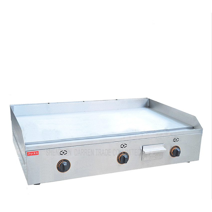 1PC FY 900.R Commercial Stainless steel Gas Griddle Flat Pan Gas Grill