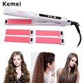 2016 New Styling Tools Curler Straightener Corn plate 3 in 1 support Straightening Iron Curling Iron