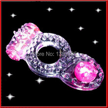 Cock Vibration Condom Ring Vibrator Massage Male Penis Rings Adult Sex Vibrating Toys