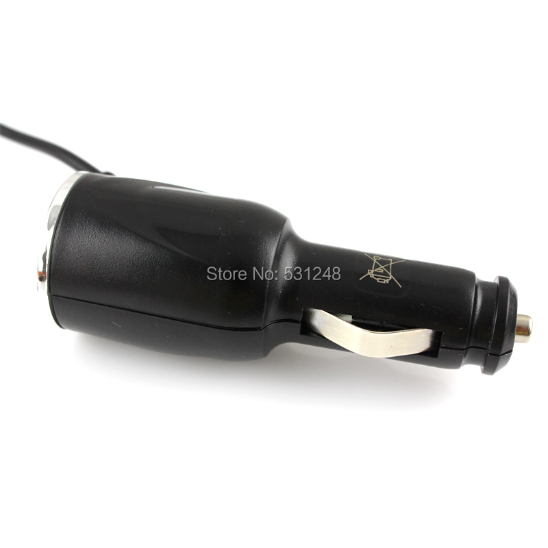 mini 2-port dual usb car charger adapter for iphon