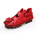 Vintage Handmade shoes woman Flats Sandal Casual Moccasins Women Sandal Leather Shoes Woman Women s sandals