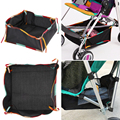2 Colors Baby Stroller Storage Bag Multifunctional Universal Car Hanging Polyester Net Storage Bag Baby