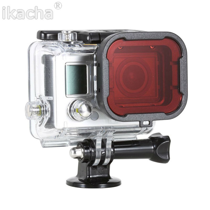 Red Diving Filter For Gopro 3+ -11