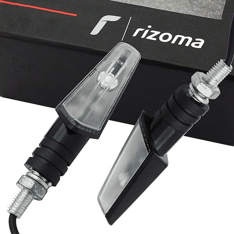 Rizoma ACTION 2x Motorcycle Universal LED Turn Signal Light Indicator Blinker Light Black