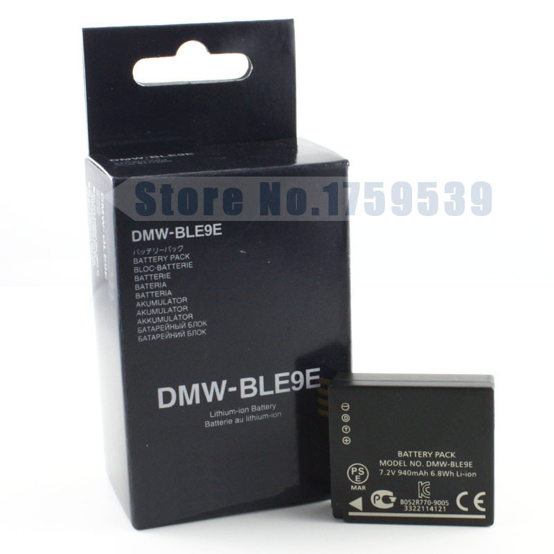 DMW DMW-BLE9E BLE9E BLE9 BLE9PP    Panasonic DMC-GF3 GF3 GF5 GF6 GX7 DMC-GX7 DMC-GF6 DMC-GF5 bateria celular