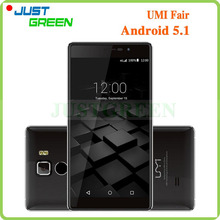 Umi Fair 4G LTE Cell Phone MTK6735 Quad Core 5 inch 1280X720 IPS 1GB RAM 8GB ROM 13MP Camera Dual SIM GPS Android 5.1 Smartphone