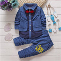 Fashion Baby Boy Suit Set Children s Clothing Set Handsome Male Kids Bow Tie Long sleeve
