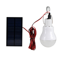Solar Powered LED Bulb Waterproof LED Solar panel Patio Light Camping Lantern Outdoor Camp Lamp Spotlight