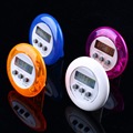 High Quality1pcs Cute Mini Round LCD display Digital Cooking Home Kitchen Countdown Timer Count Down Up