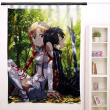 New Sword Art Online Anime Japanese Window Curtain Door Entrance Room Partition H0105