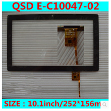 New 10.1 inch tablet capacitive touch screen QSD E-C10047-02 free shipping