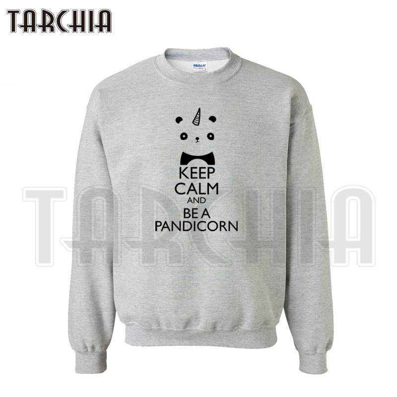 TARCHIA European Style fashion free shipping font b hoodies b font keep calm and be a