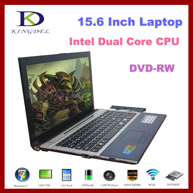 Kingdel 15.6 ''    intel n2600  1.6 , 4  / 640 , dvd-rw, wi-fi, -, bluetooth, 1080 p -hdmi