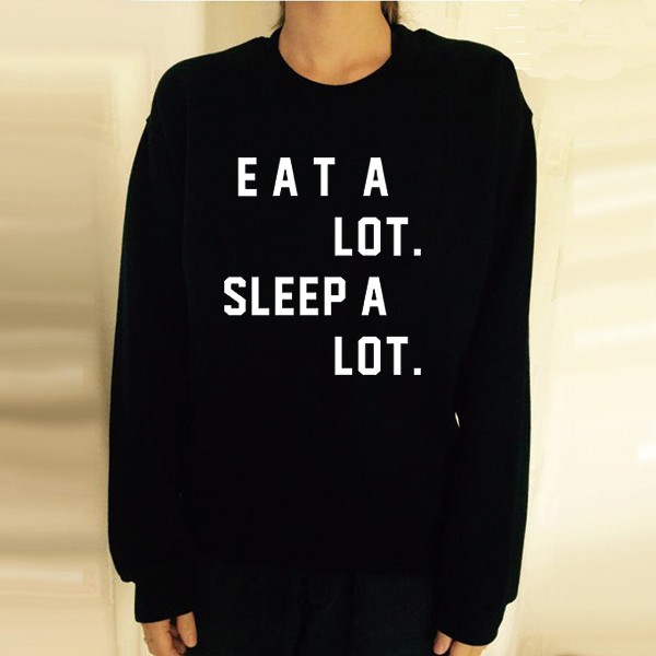 Sweatshirt Eat A Lot 6