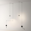 2015 latest design chandelier Restaurant modern living room chandeliers corridor aisle dining room study light Art