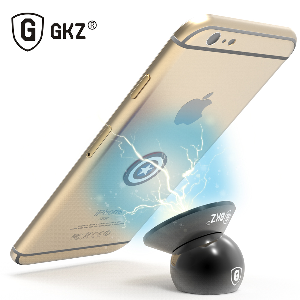 Image of GKZ B1 Magnetic Phone Holder Universal Car Dashboard Mobile Phone Mount Holder Car Kit Holder For Smart Phone Quality With uf-x