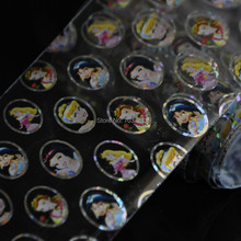 Wholesale Roll Fairy Tales Beautiful Princess Nail Art Transfer Foil Tips Decor Sticker GL10