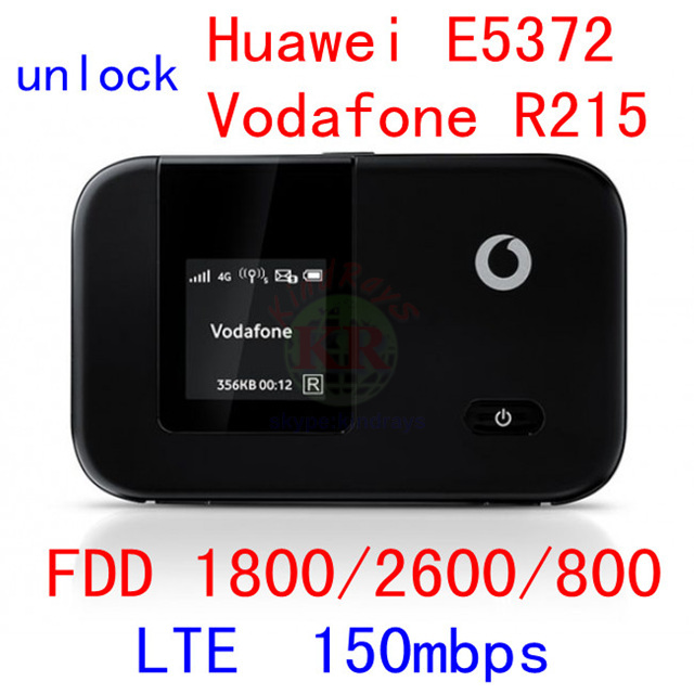 unlock Huawei E5372 Vodafone R215 4G 150Mbps LTE wireless router 4g wifi Dongle lte fdd pocket