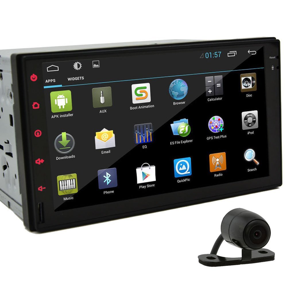7'' HD In Dash Car Radio Tablet Android 4.2 Double 2Din GPS Navigation