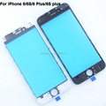 Premium A 6S Front Outer Lens Touch Screen Glass With Frame For iphone 6 6 plus
