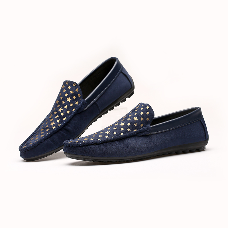 2016 verano alpargatas para hombre zapatos ocio de moda patrón de estrella terciopelo hombres de zapatos