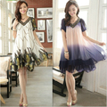 New Arrival chiffon 4 color maternity dress for pregnant Soft Comfortable Pregnant Woman Maternity Clothing Maternity