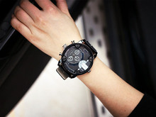 Hot Sale Sport Army D Brand Style Big Dial Quartz Wristwatch Watch Clock for Men Male