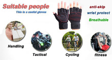 Free Shipping Weight Lifting Glove Sports Running Exercise Training Gym Gloves Multifunction Fitness Gloves for Men