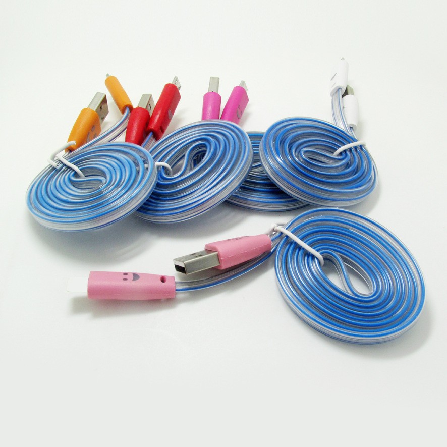 smiley emoji led light cable usb data cable charging smiley emoji led light cable usb data cable charging