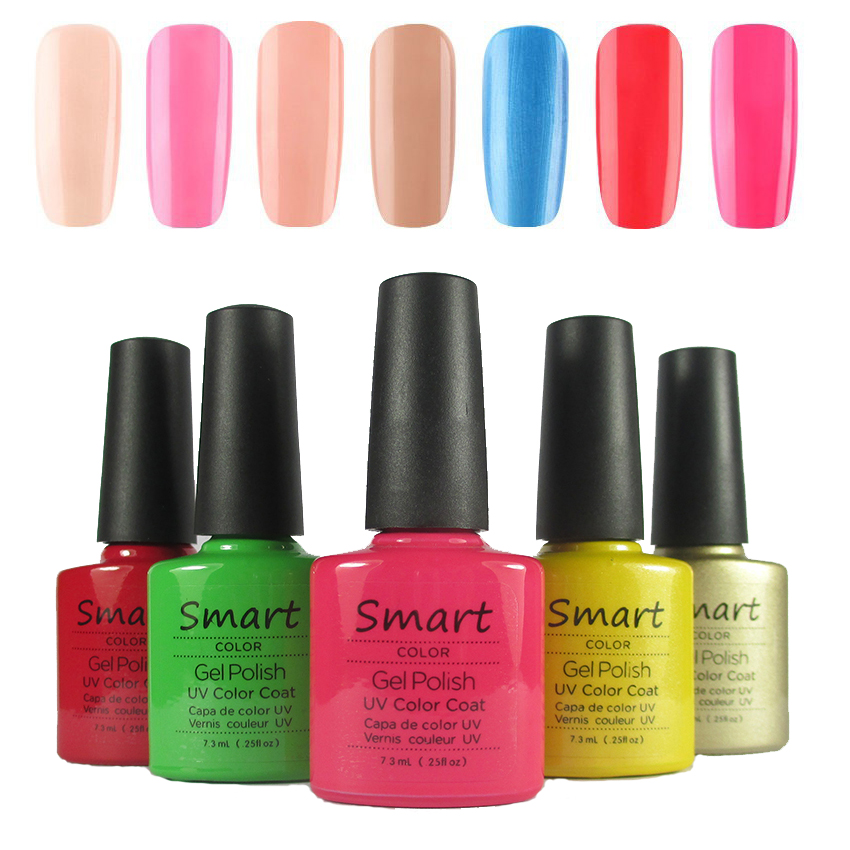 Image of Choose 1pc Smart Soak Off UV LED Gel Polish and Salon Gel Lacquer For Nail Gel Total 79 Fashion Colors