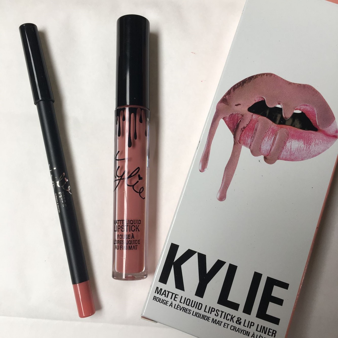 In Stock Kylie Set With Lip Liner Lip Gloss Lipstick CANDY K KOKO K