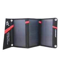 Solar Charger PowerGreen External Battery Foldable Solar Power Bank SUNPOWER Panel Solar Bag for Mobile Phone