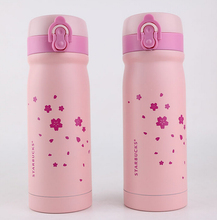 Thermos 350ml Stainless Steel Vacuum Cup light and portable Cherry Power kids water bottle coffee cup