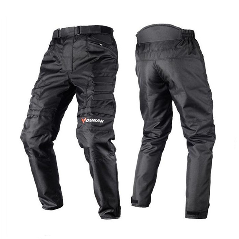 Image of DUHAN Men's Windproof Motorcycle Enduro Riding Trousers Motocross Off-Road Racing Sports Knee Protective Sports Pants