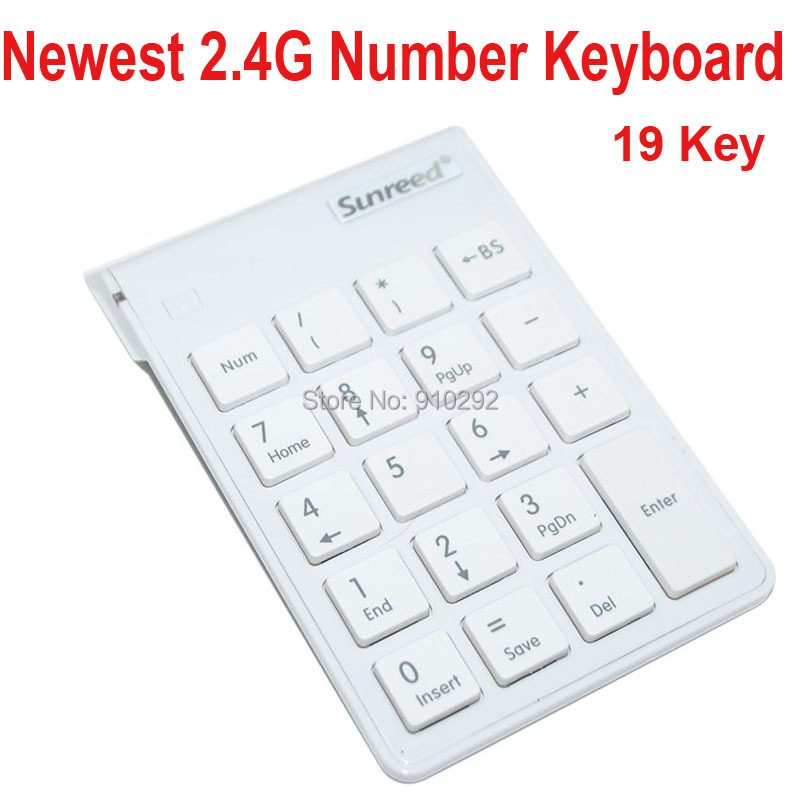 Гаджет  18 keys 2.4g wireless Numeric Keypad Number Keyboard For Laptop supermaket None Компьютер & сеть