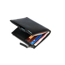 Men s New Faux Leather Wallet Credit Card holder Clutch Bifold Coin Purse Pocket Fashion