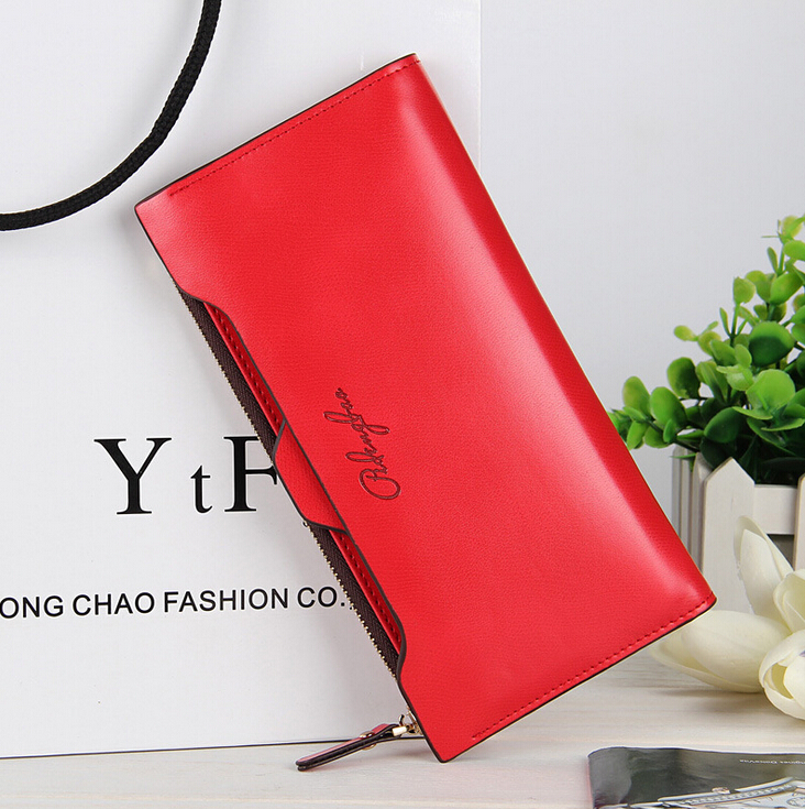 Image of Fashion Women Wallets Large Capacity Zipper Purses Thin PU leather 2015 famous Brand Long Wallet Clutch Casual Lady Cash Purse