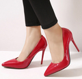 Woman High Heel Shoes Pointed Toe Nude Pumps Sexy High Heels Women Shoes Brand Patent Leather