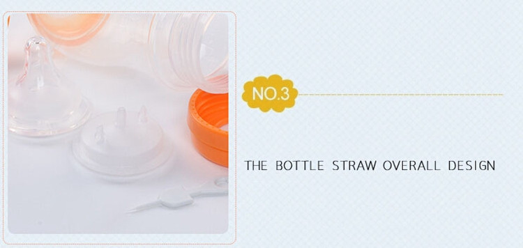 PP Safety Baby Feeding Bottle With Handle Auto Sensing Temperature Infant Baby Bottle Nuk High Quality Baby Sippy Cup Straw (6)