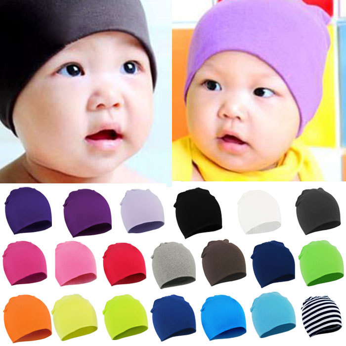2015 Newborn spring winter New Unisex Baby Boy Girl Toddler Infant colorful Cotton Soft Cute Hat