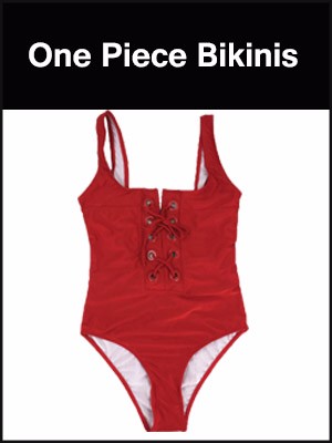 one piece bikini