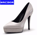 2017 Brand Women Pumps Sexy High Heels Stiletto Thin Heel Women s Shoes Pointed Toe Platform