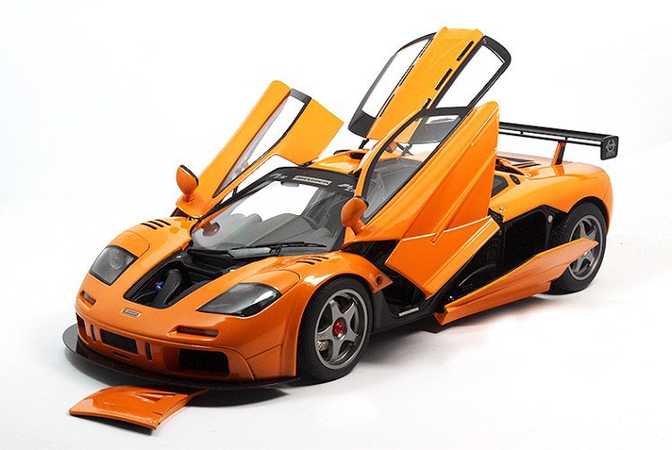 MCLAREN f1 GTR Longtail Orange