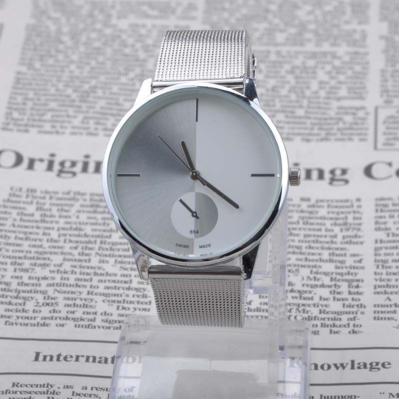 2015 New Luxury Brand Ladies Quartz Watch Women Dress Watches Women Men Full Stainless Steel Watch