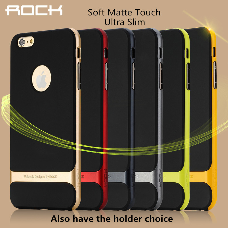 Rock Royce Series Case Ultra Slim Silicone Cover For Apple For iPhone 6 6s Case 6 Plus 6s Plus Cases