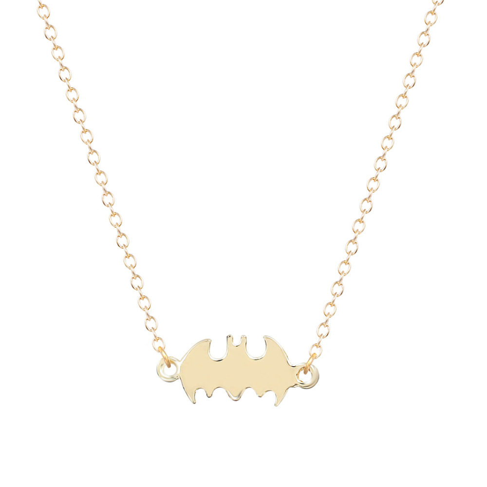 2014 New Arrival Fashion Little Bat Necklace in color gold/silver/rose gold 30 pairs/lot Free Shipping Drop Shipping