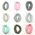 19 Colors American and Europe hottest women fashion double colors stripes wave soft silk scarf