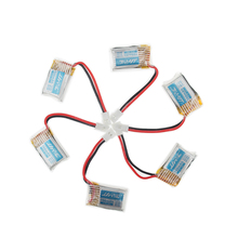 6pcs H8 mini RC Lipo Battery 3.7V 150mAh Batteria For JJRC Quadcopter Airplane Drone Spare Part Wholesale Rechargeable Battery