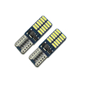 2016 Car Auto LED T10 194 W5W Canbus 24 SMD 4014 LED Light Bulb No error